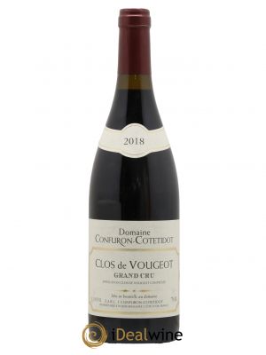 Clos de Vougeot Grand Cru Confuron-Cotetidot  2018 - Lot de 1 Bouteille