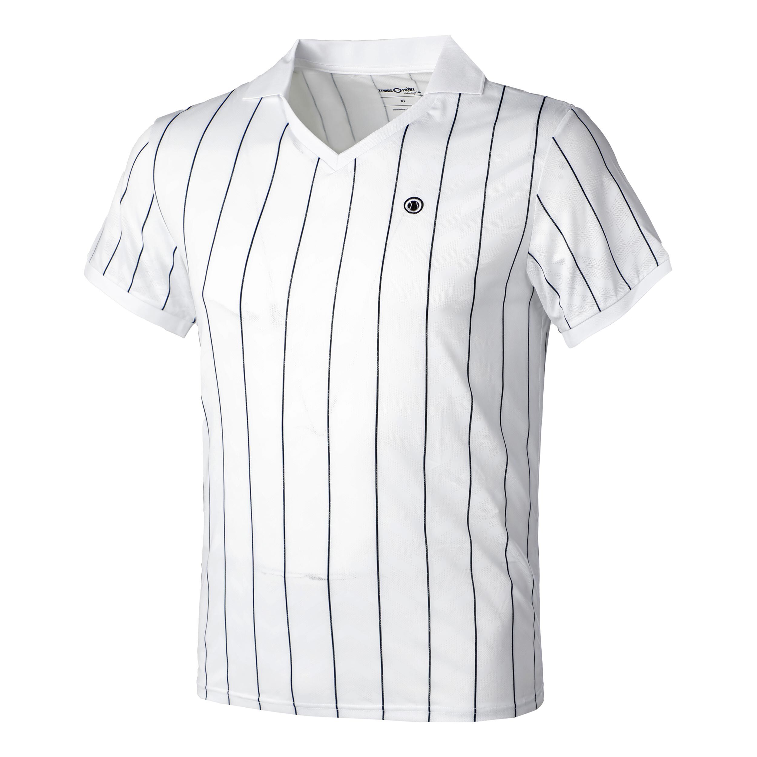 Stripes Polo Special Edition Herren - Weiß, Schwarz