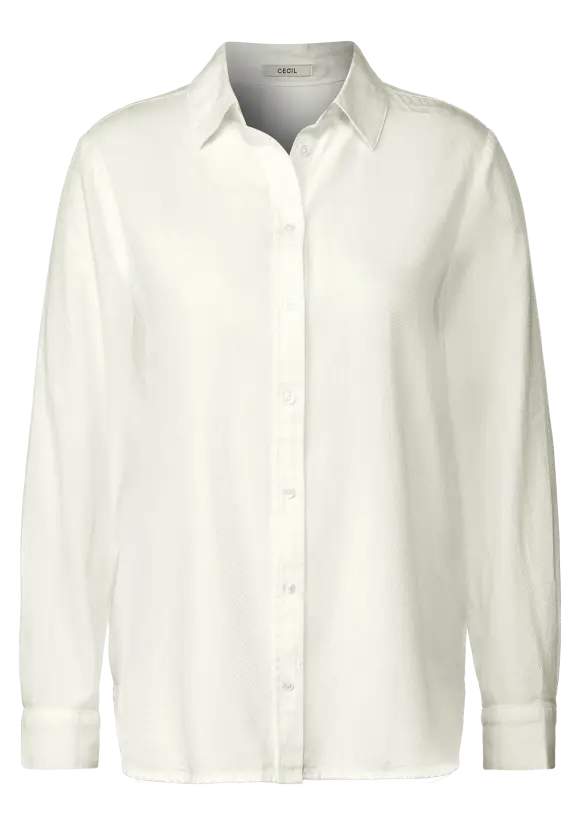 CECIL Longbluse mit Struktur