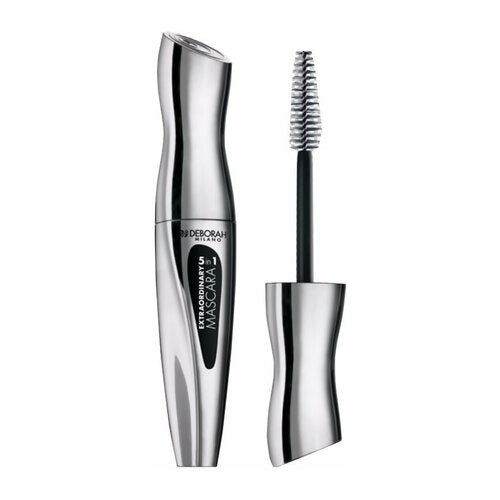 Máscara para cílios Deborah Milano Extraordinary 5 em 1, preta, 12 ml