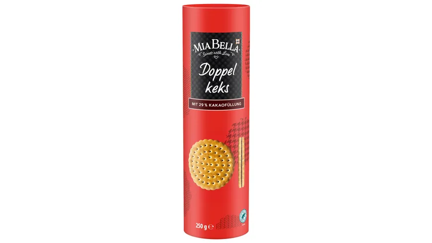 MIA BELLA Doppelkeks mit Kakaocremefüllung 250 g