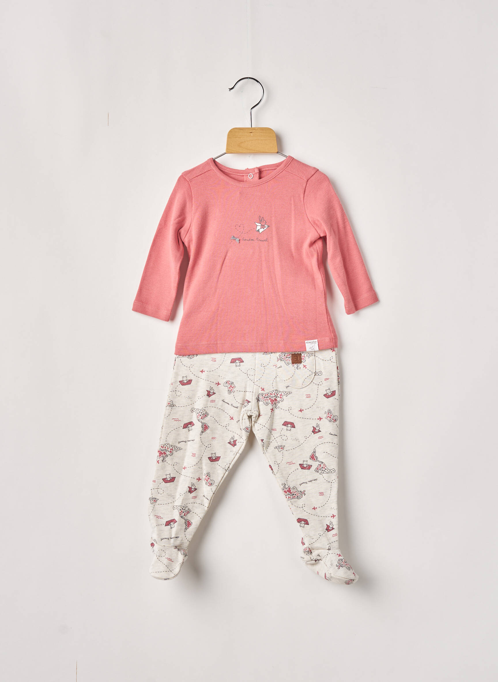 Absorba Ensembles Pantalon Fille couleur rose