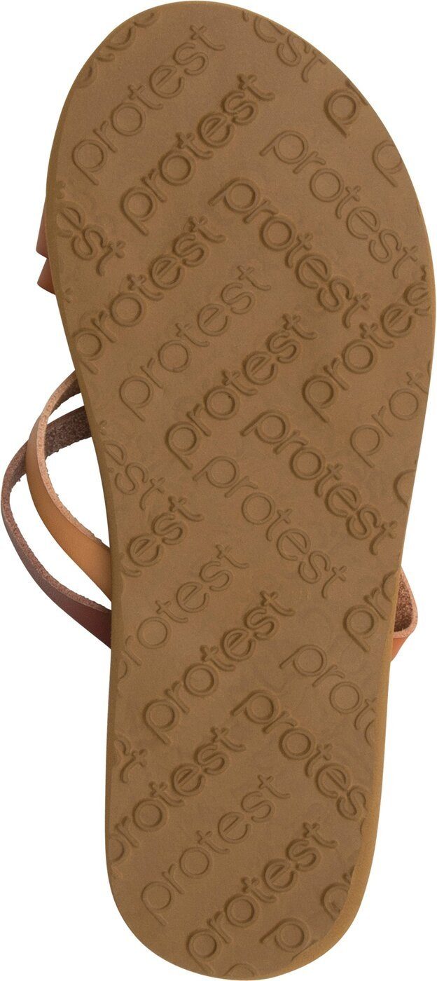 Protest PRTOYSTER slaps Damen Sandalen braun Badepantolette