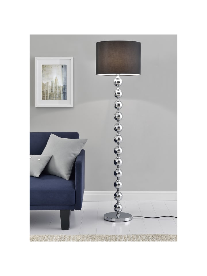 lux.pro Stehleuchte Spheric Black in Schwarz (H)155cm (D)48cm günstig kaufen onesize