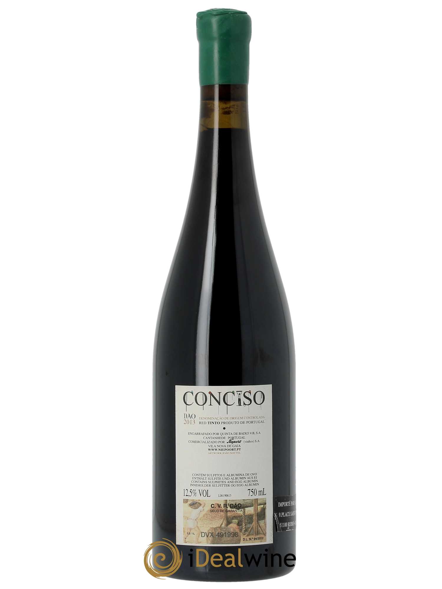 Dao Conciso Tinto Niepoort  2013 - Lot de 1 Bouteille