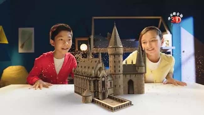3D Puzzle Hogwarts Schloss - Die Große Halle