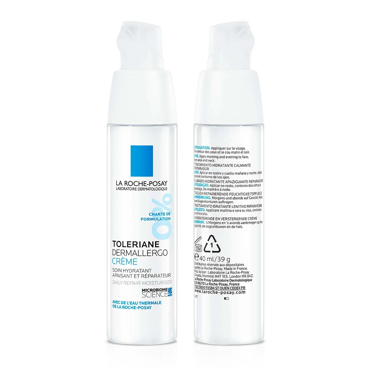 Toleriane Toleriane Derallergo Cream - 24 tuntia kosteuttava kasvohoito