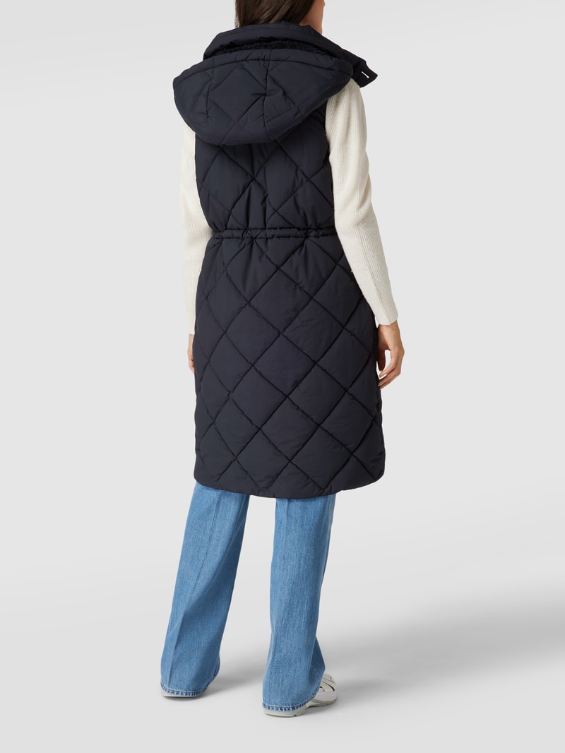 Weste mit Label-Details Modell 'Orinsay' in marineblau