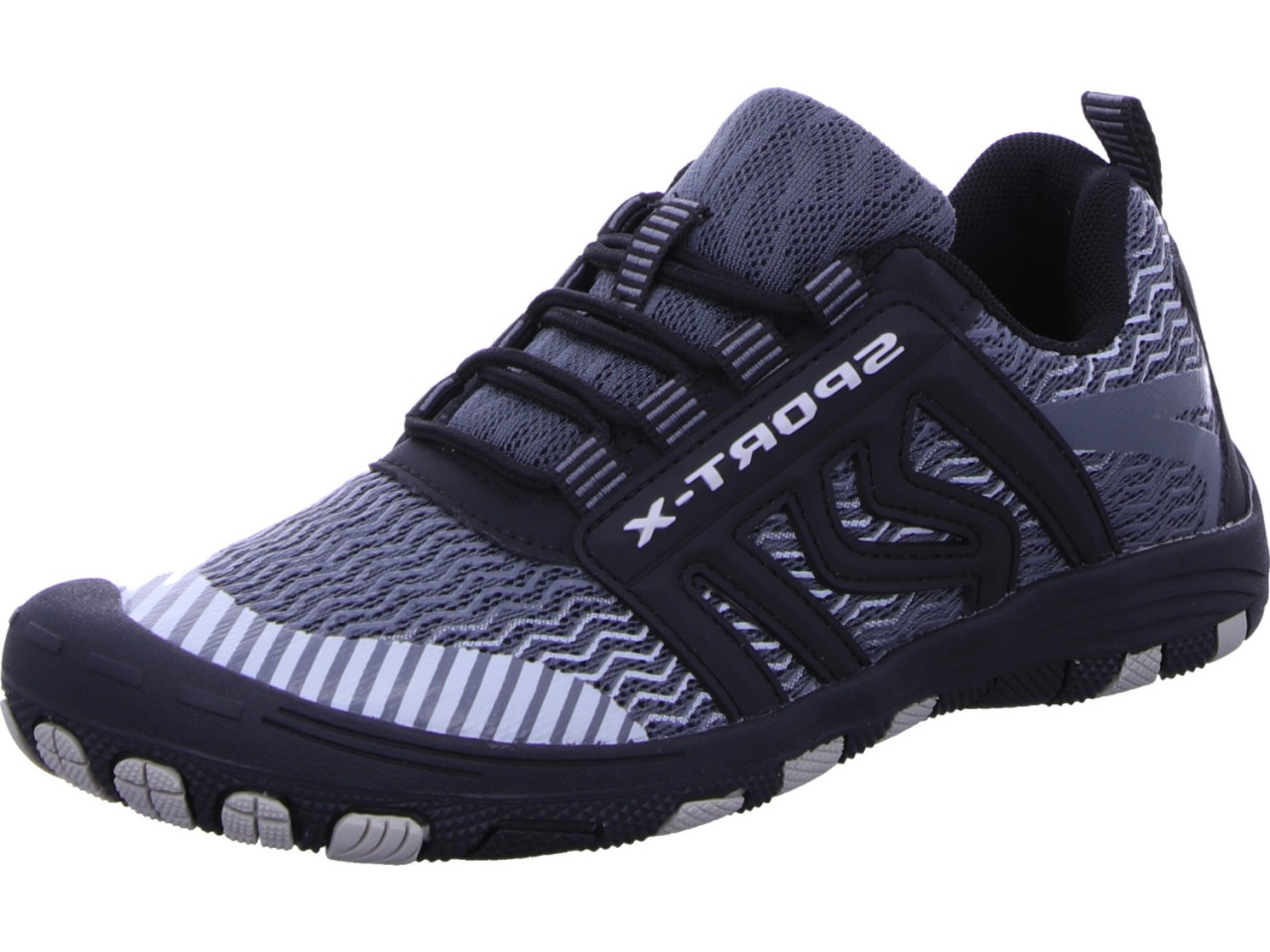 DIVERSE Sportliche Slipper grau