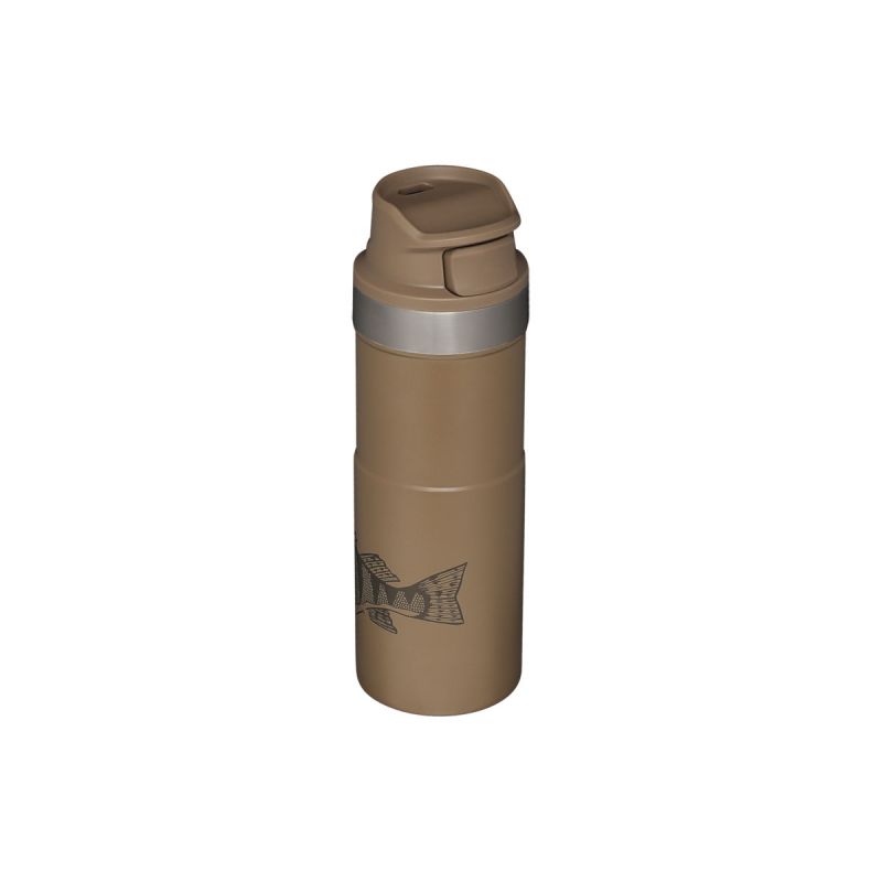 Stanley Classic Trigger-Action Travel Mug 16oz \/470ml Peter Perch Tan