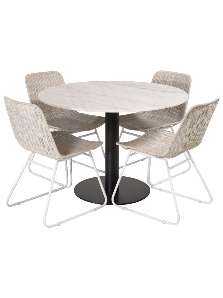 ebuy24 Essgruppe Estelle 91 (5-teilig) Natur 106 x 106 cm günstig kaufen onesize