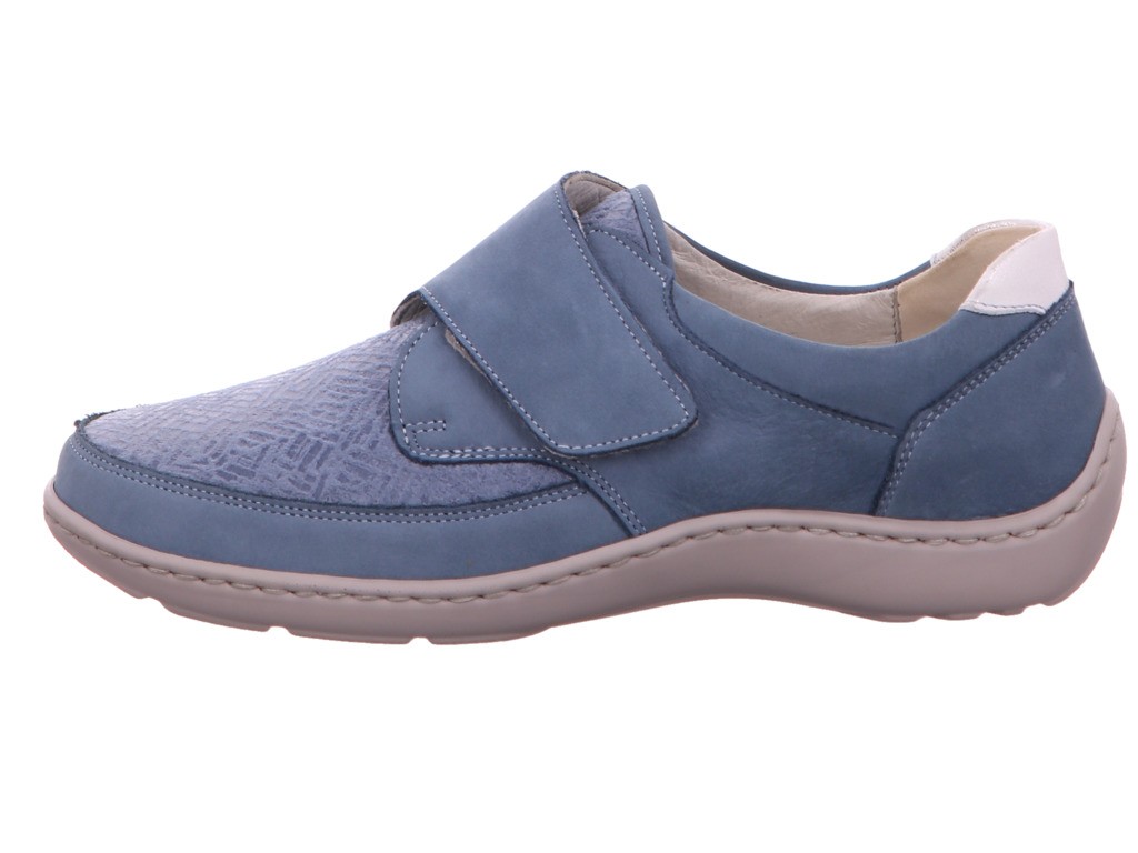 WALDLÄUFER Sportliche Slipper blau