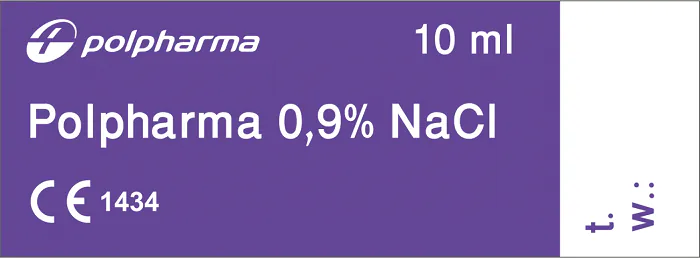 Polpharma 0,9% Nacl Ισοτονικό, στείρο διάλυμα για εξωτερική χρήση