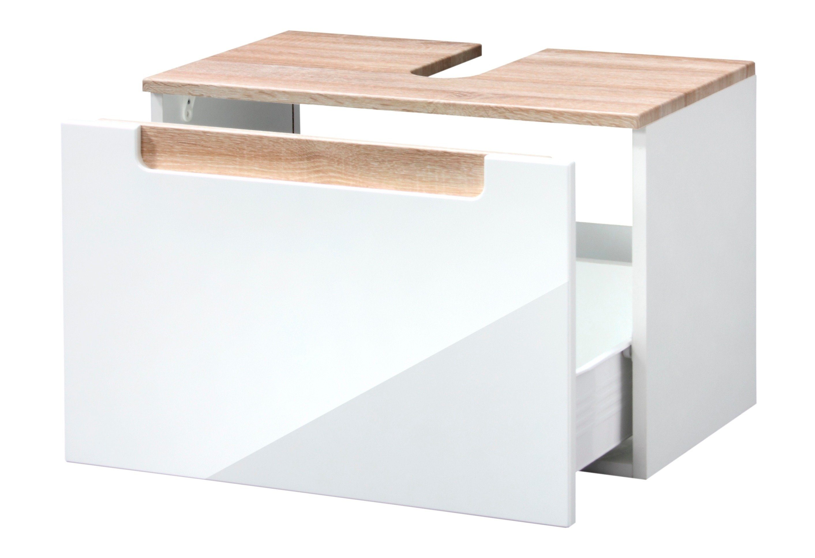 HELD MÖBEL Waschbeckenunterschrank Siena Badmöbel, Breite 60 cm