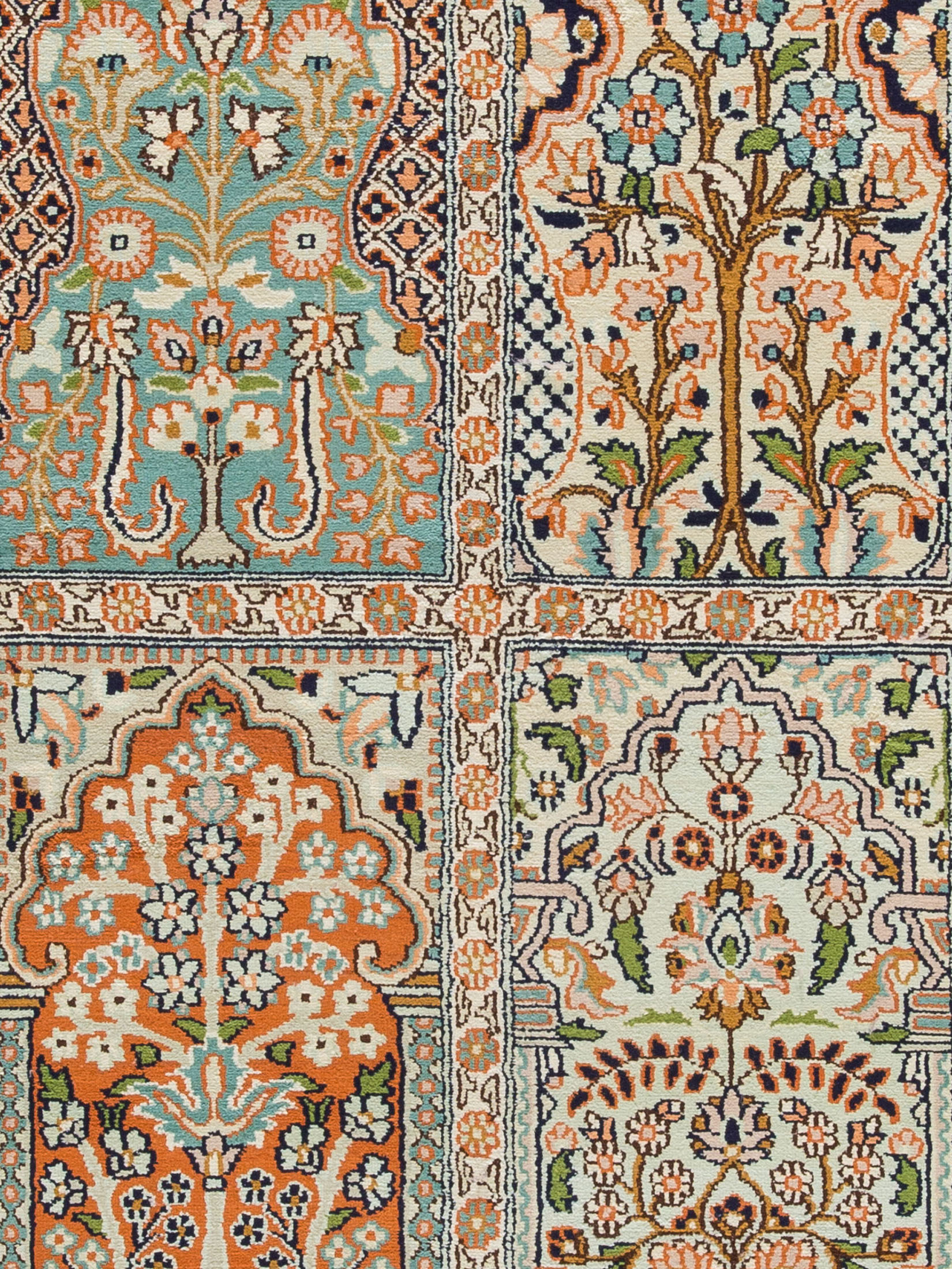 Kaschmir Seide 18/18 ca. 155 x 223 cm, Unikat / Einzelstück