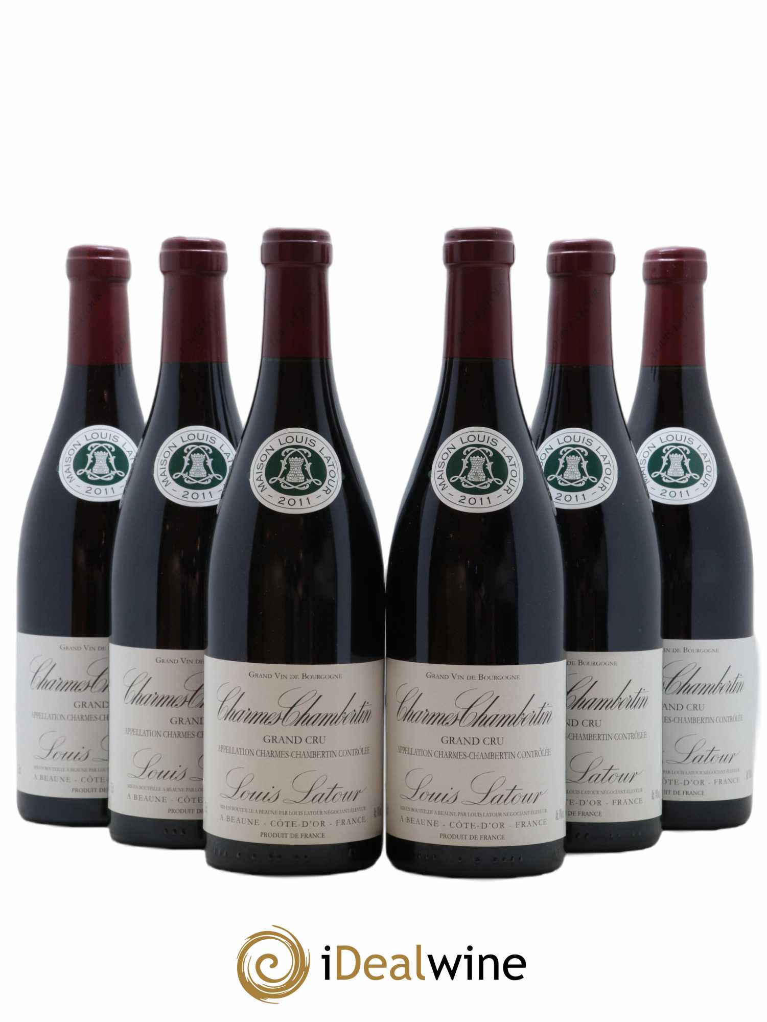 Charmes-Chambertin Grand Cru Louis Latour  2011 - Lot de 6 Bouteilles