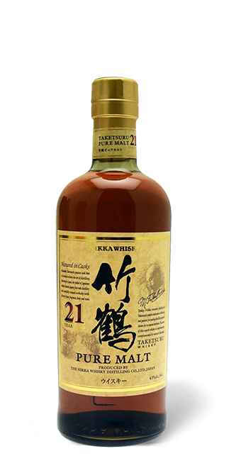 Whisky / Japon Nikka Taketsuru 70 cl - Pure malt - 21 ans d'âge