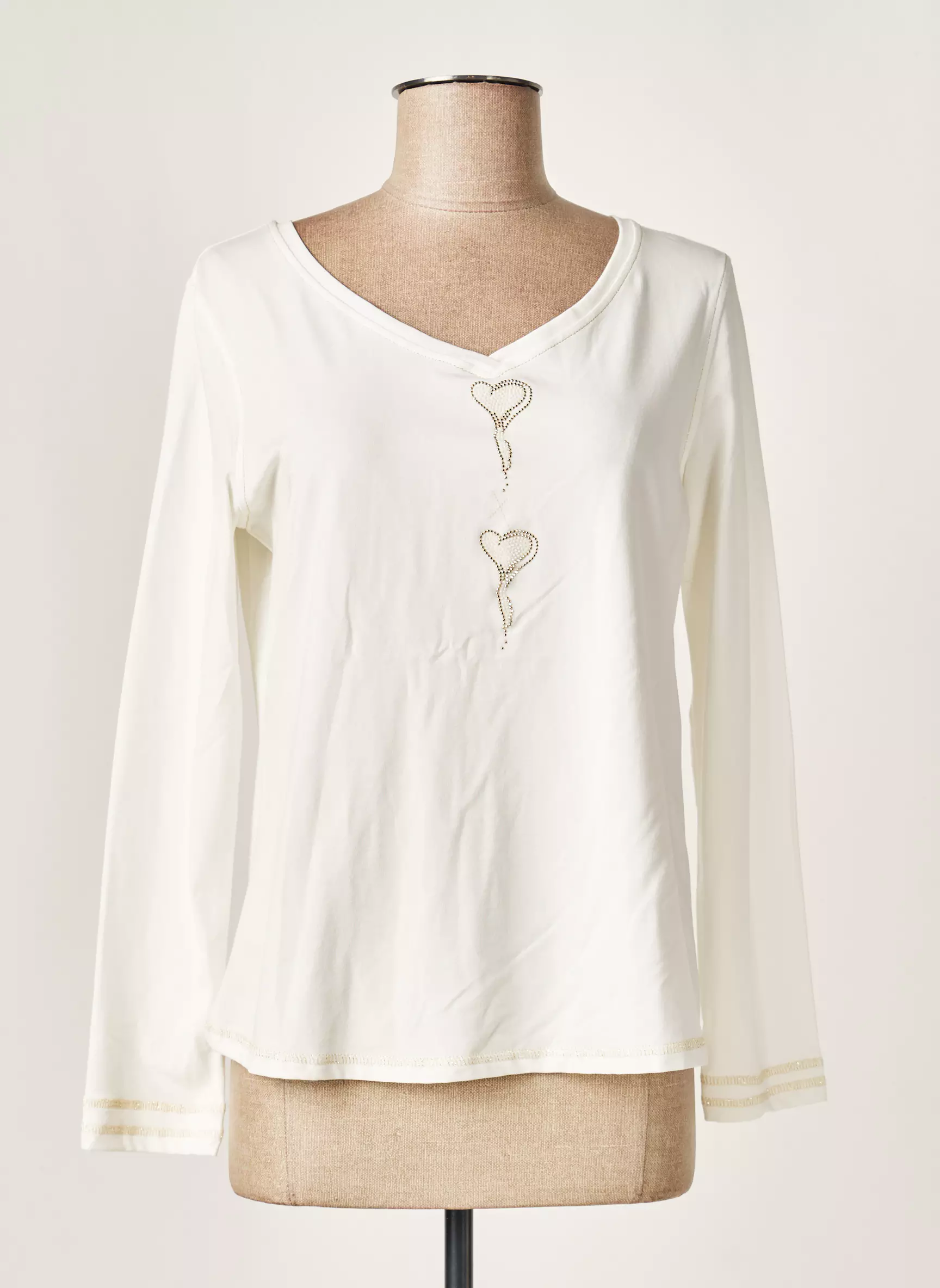 Elisa Cavaletti Tshirts Femme couleur beige