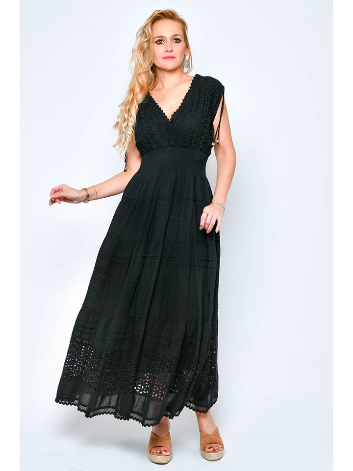 Tarifa Kleid in Schwarz günstig kaufen