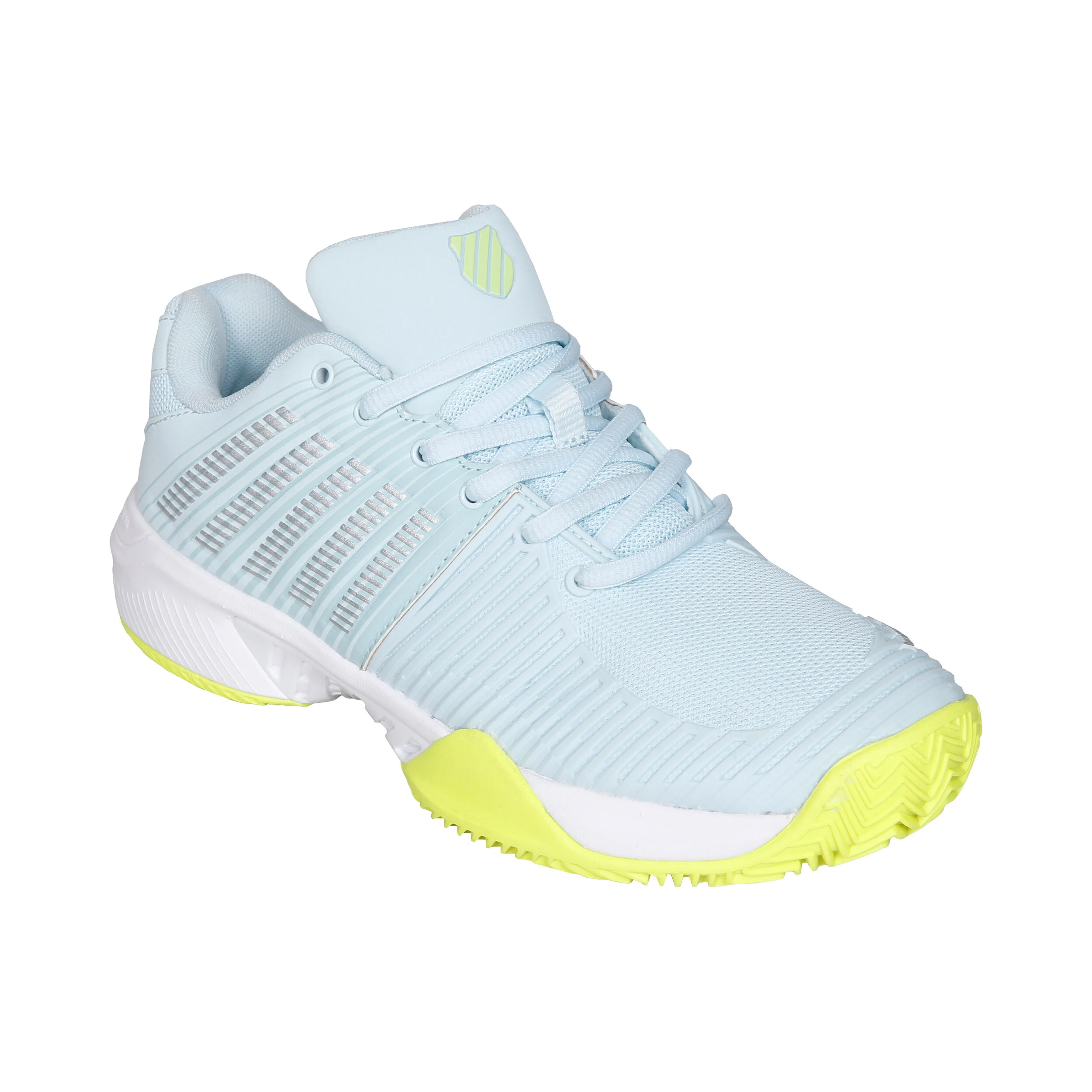 Express Light 2 Sandplatzschuh Damen - Hellblau, Neongrün