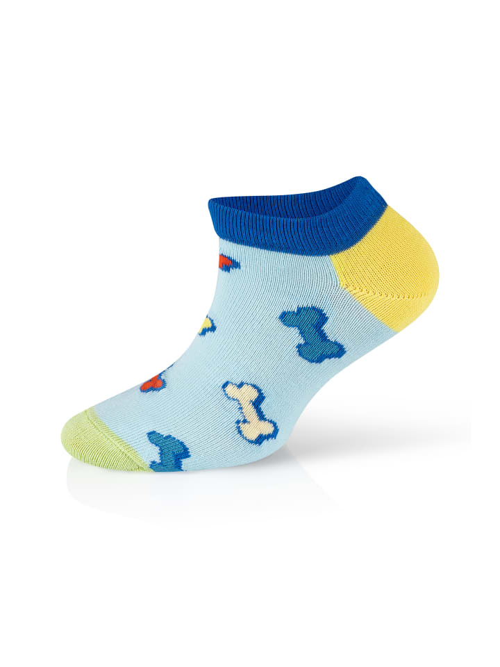 Happy Socks Sneakersocken 4-Pack Kids Low Cat-Dog in multi_coloured günstig kaufen 28-30