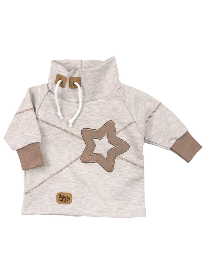 Baby Sweets 2tlg Set Shirt   Hose Patchwork Sterne in beige günstig kaufen
