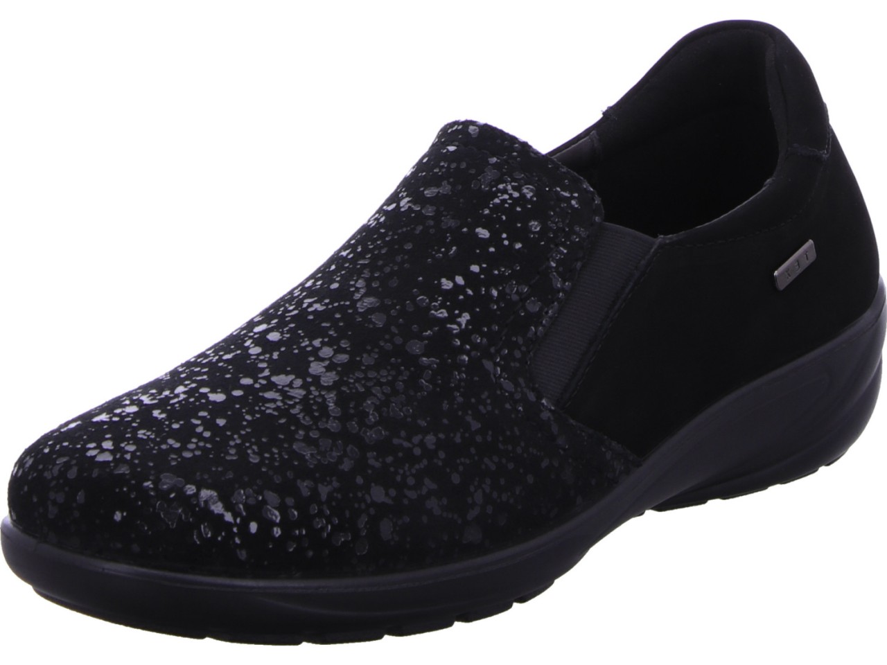 GLÜCKSCHUH Sportliche Slipper schwarz