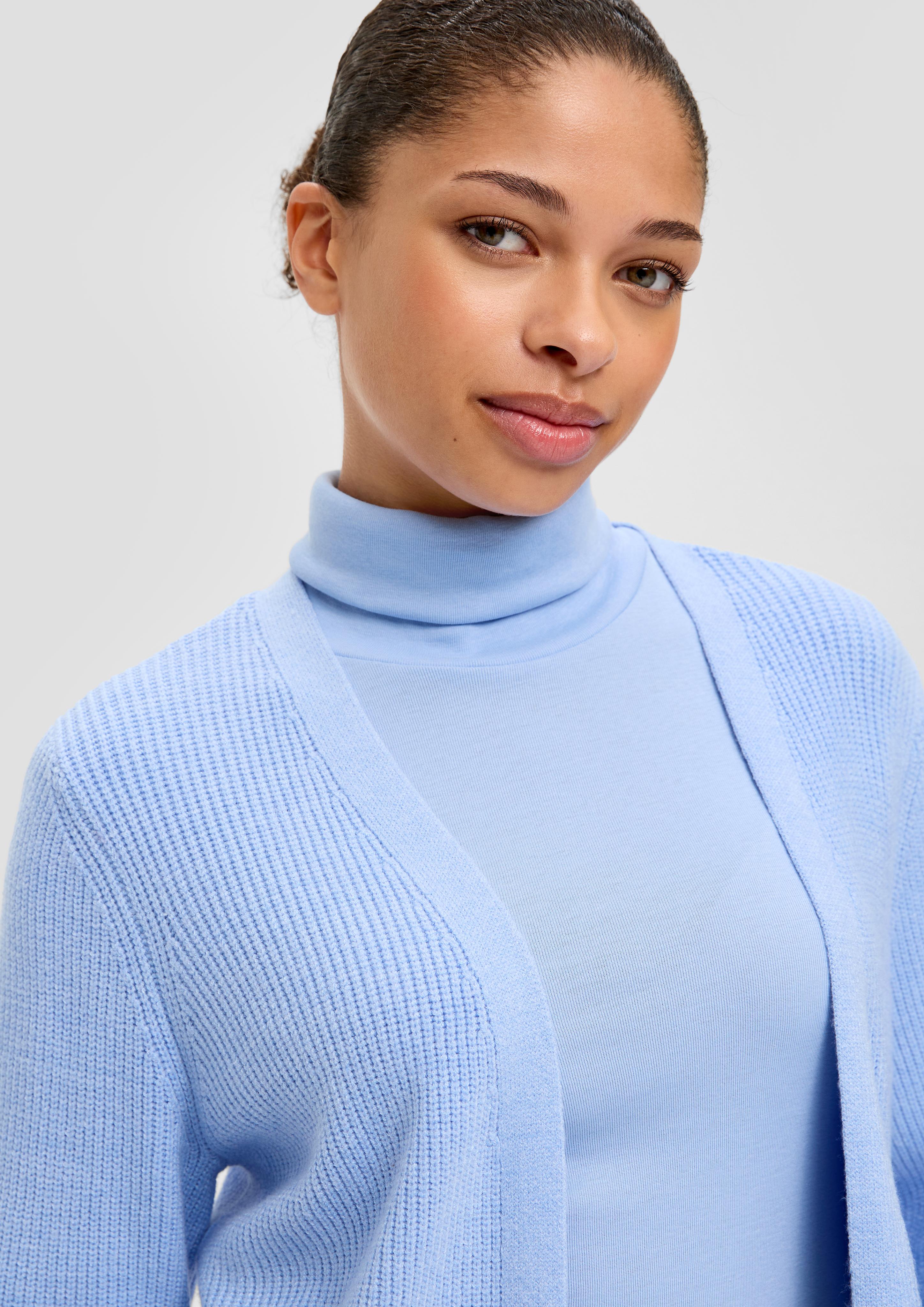 Cardigan mit aufgesetzten Taschen  EME-2137871-5327