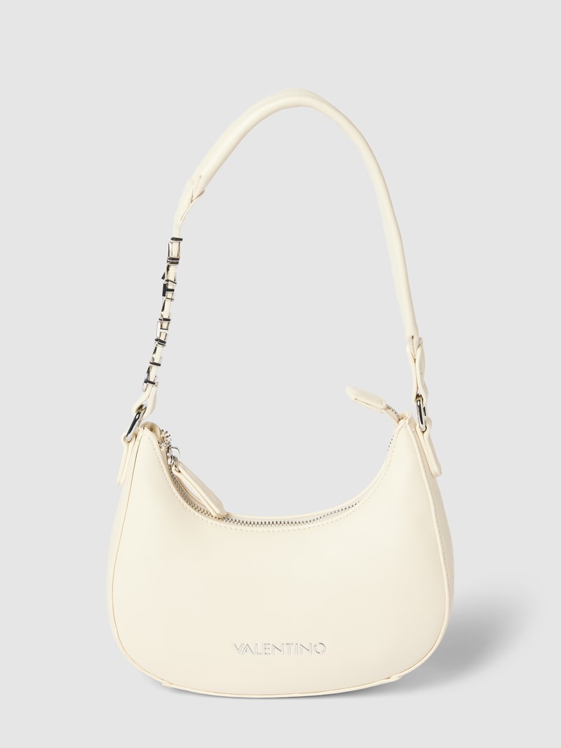 Handtasche mit Label-Detail Modell 'VANCOUVER' in offwhite