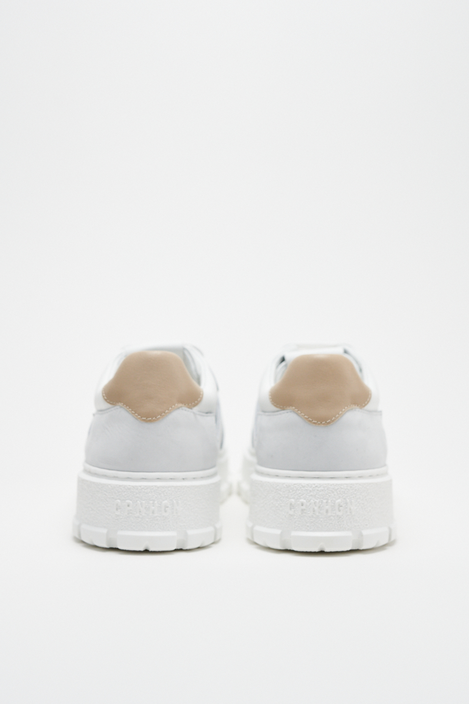 CPH332 leather mix white/nature