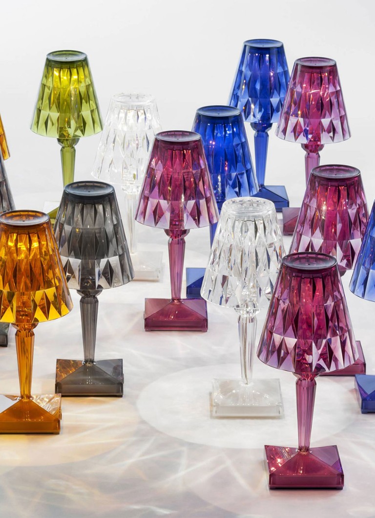 Kartell Battery table lamp LED 13 x 13 x 22 cm