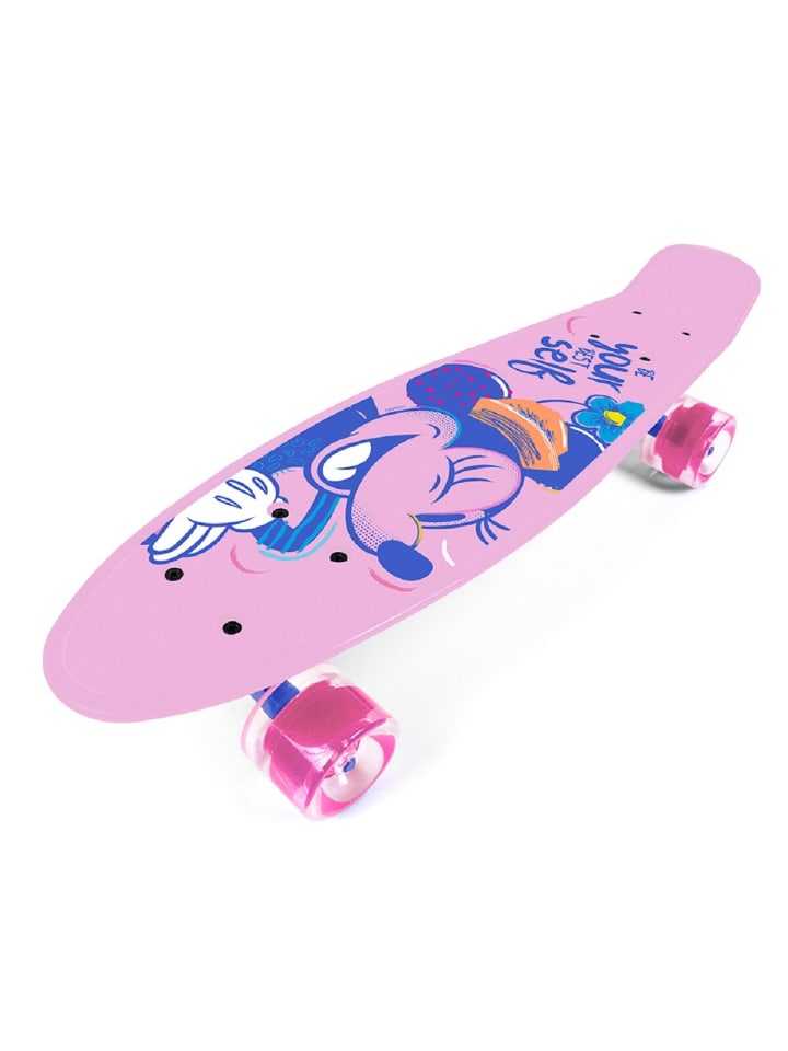 Disney Minnie Mouse Pennyboard – Mit ABEC-7 Lagern und 90A Polyurethanrädern in Rosa günstig kaufen 55 cm