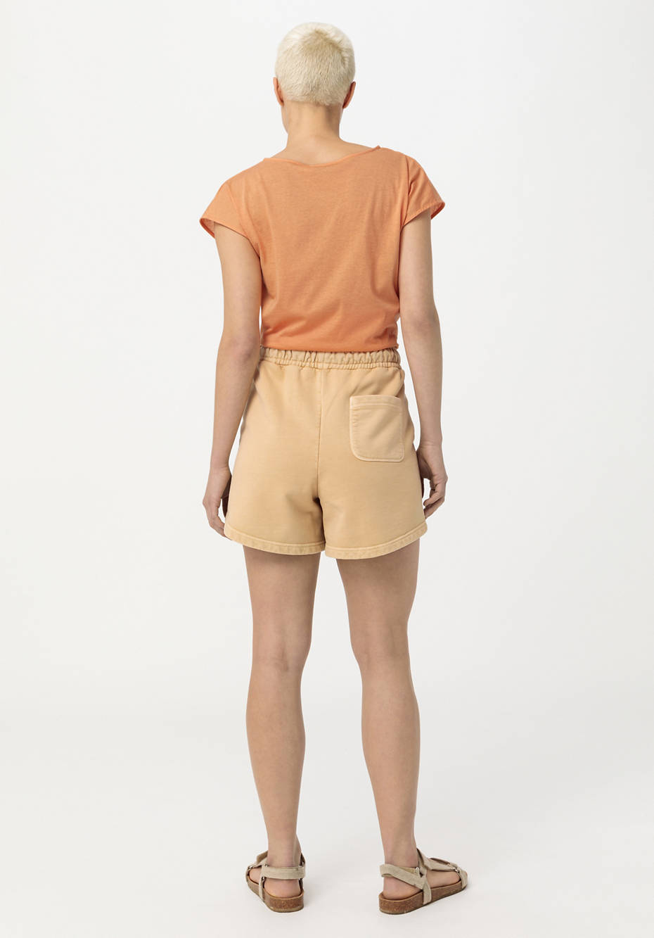 Shorts mineralgefärbt aus reiner Bio-Baumwolle