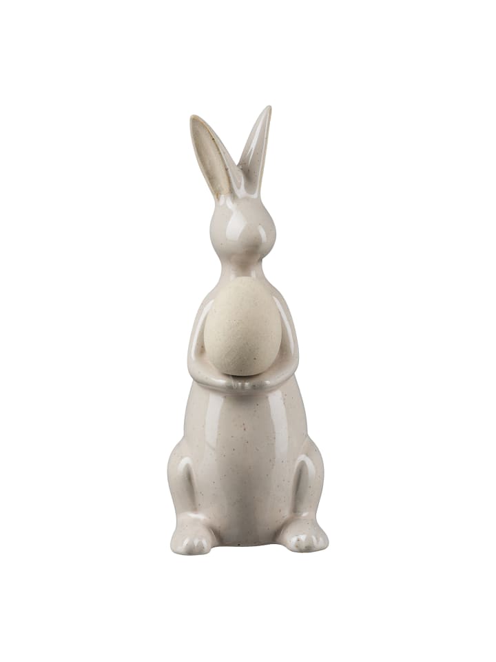 Creativ home Deko-Osterhase mit Ei in creme günstig kaufen onesize