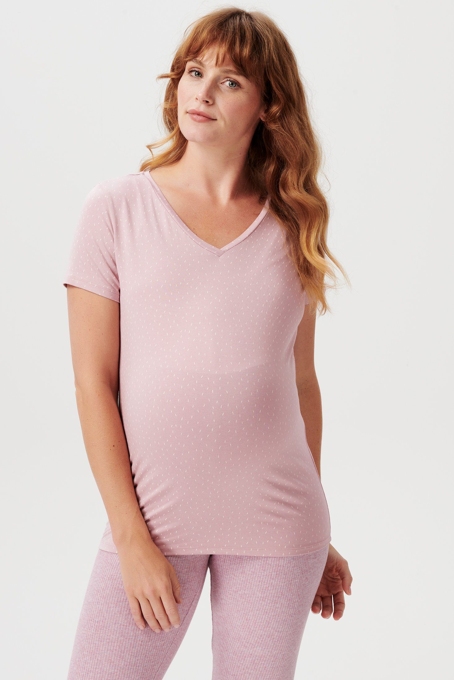 Noppies Umstandsshirt Noppies T-shirt Aba (1-tlg)