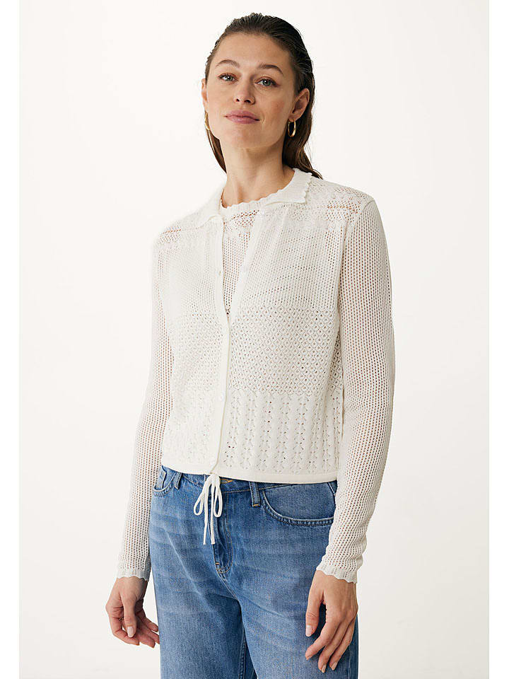 Mexx Cardigan in Weiß günstig kaufen