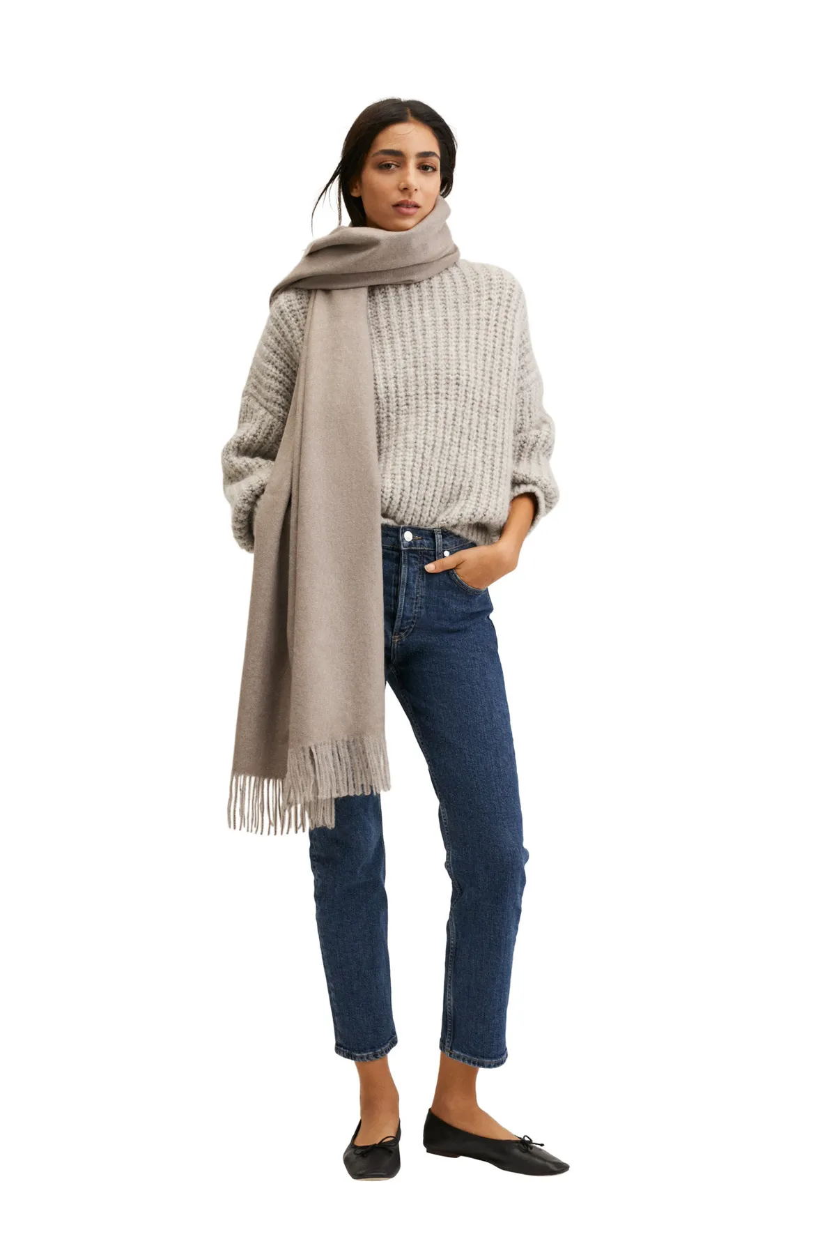 MANGO  Blaue Damenjeans 27011120