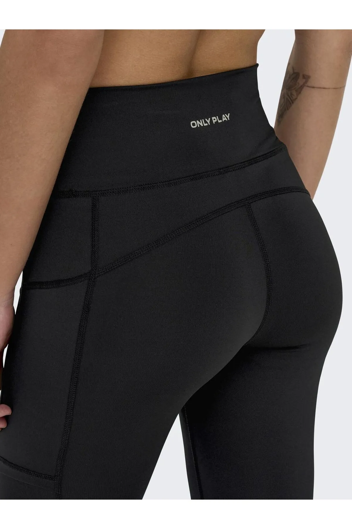 Only Play  Sport-Leggings - Schwarz - Mittlerer Bund