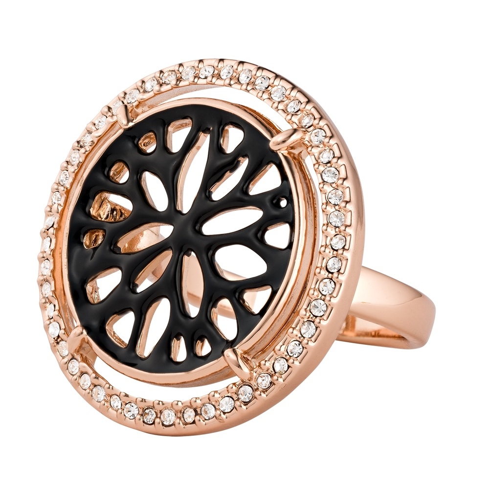 Pippa&Jean Bague tendance Laiton Stellux en Or rose Bague