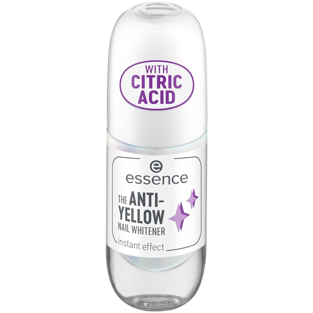 essence THE ANTI-YELLOW NAIL WHITENER vernis blanchissant Base Eclaircissante Ongles