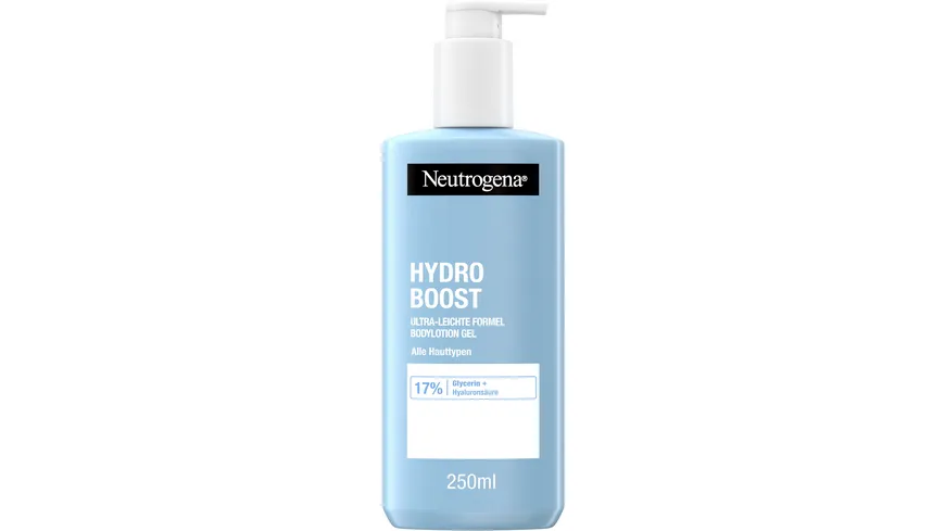 Neutrogena Hydro Boost ultra leichte Formel Bodylotion Gel 250 ml
