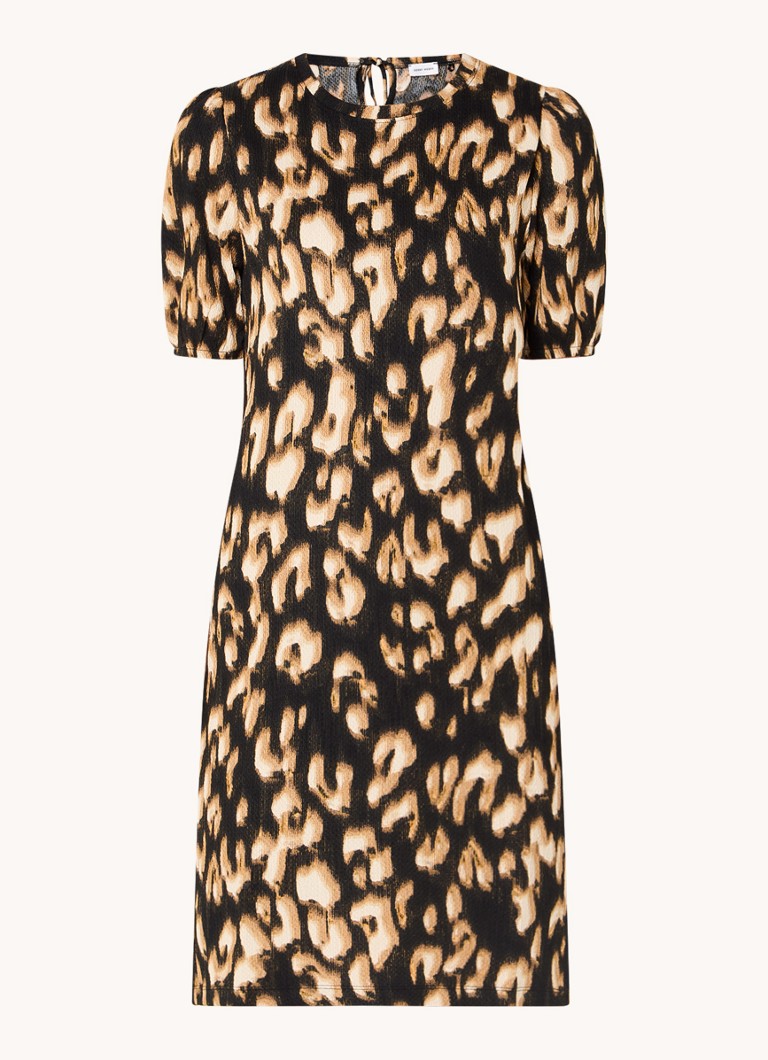 Abito corto Gerry Weber con stampa leopardata e texture