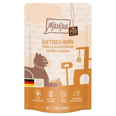 Sparpaket MjAMjAM Quetschie purer Fleischgenuss 24 x 125 g
