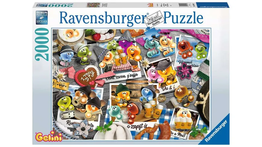 Ravensburger Puzzle - Gelini auf dem Oktoberfest - 2000 Teile
