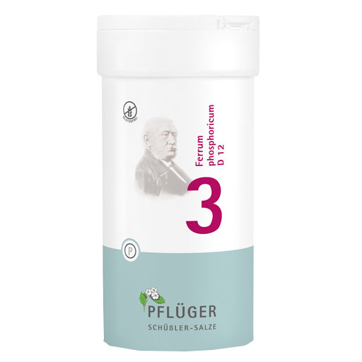 BIOCHEMIE Pflüger 3 Ferrum phosphoricum D 12 Tabl.  400 St  Tabletten