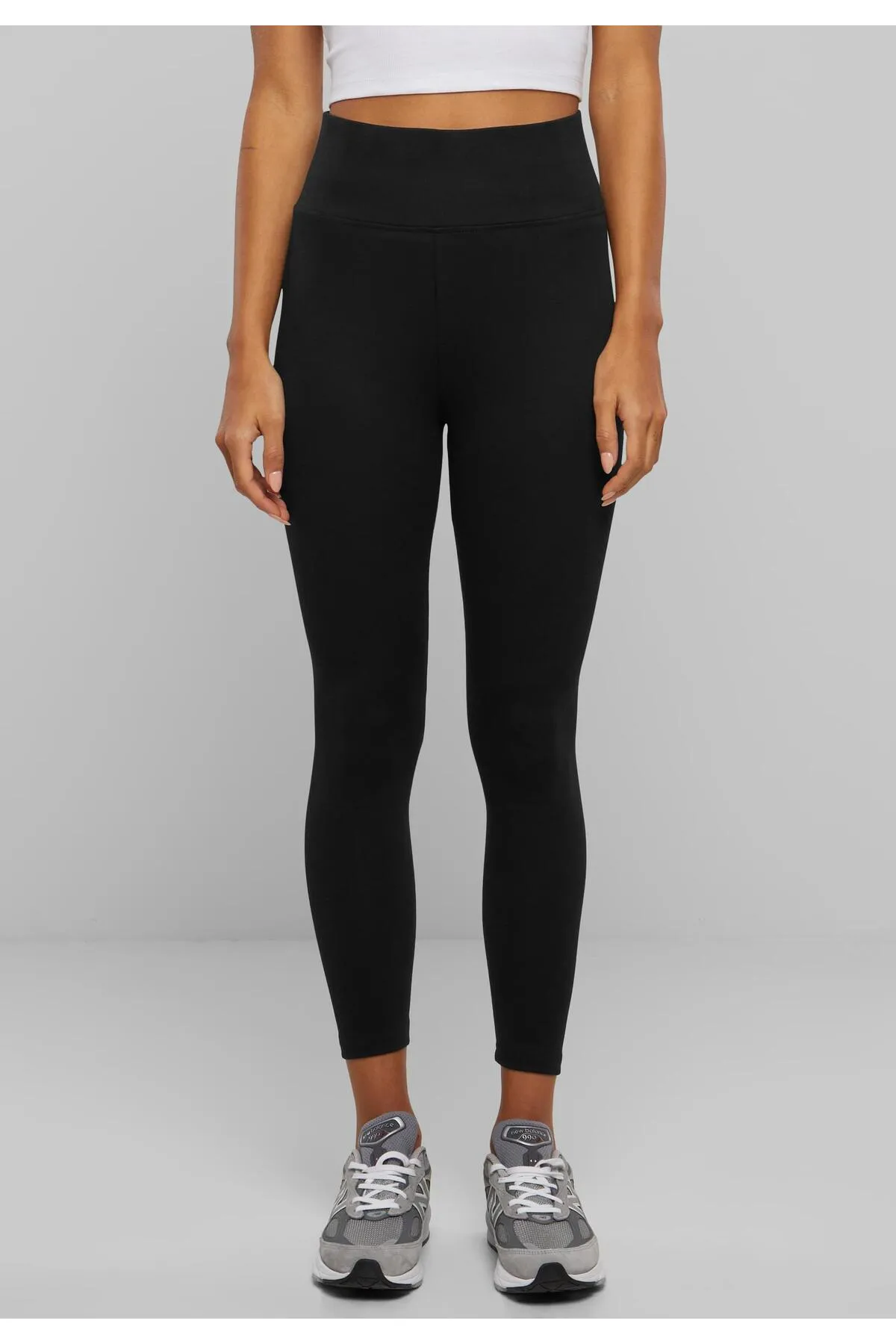 Urban Classics  Leggings - Schwarz - Hoher Bund
