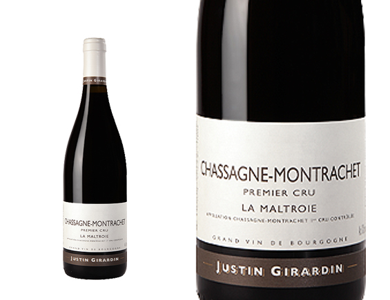 Justin Girardin Chassagne-Montrachet 1er Cru la Maltroie Rouge 2021 Bourgogne Chassagne-Montrachet 1er Cru