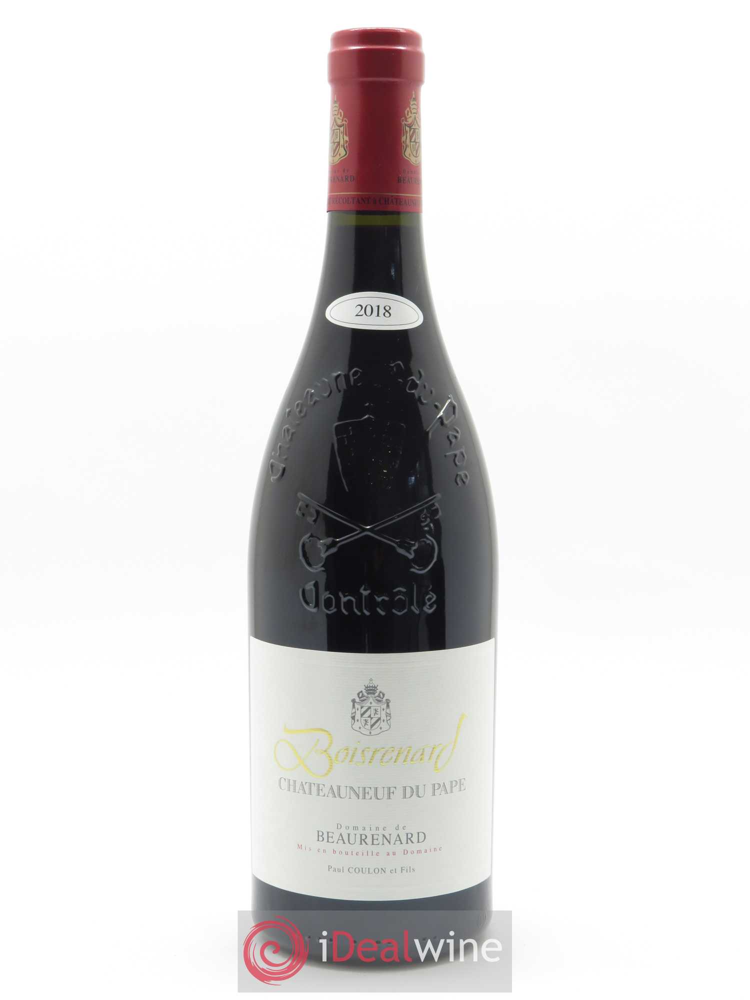 Châteauneuf-du-Pape Cuvée Boisrenard Beaurenard (Domaine de)  2018 - Lot de 1 Bouteille