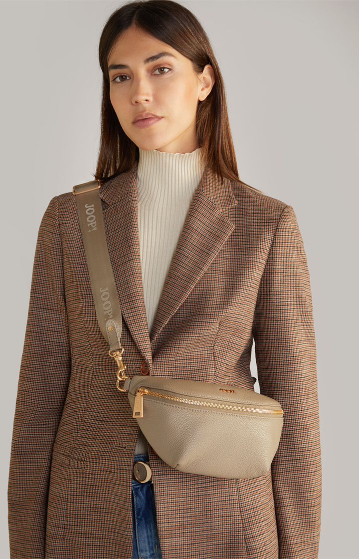 Schultertasche Vivace Isabella in Greige