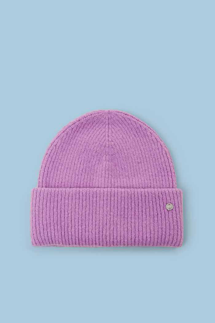 Rippstrick-Beanie